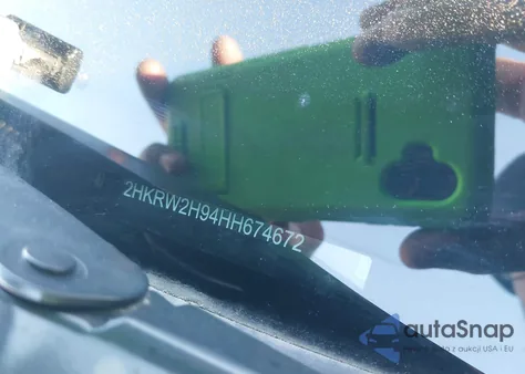 2017 Honda Cr-V Touring z USA, uszkodzony, nr VIN 2HKRW2H94HH674672